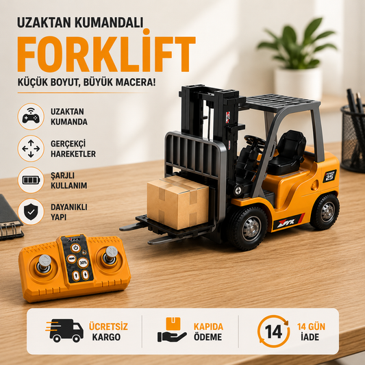 KAZMAX® Mini Forklift: Dev Eğlence!